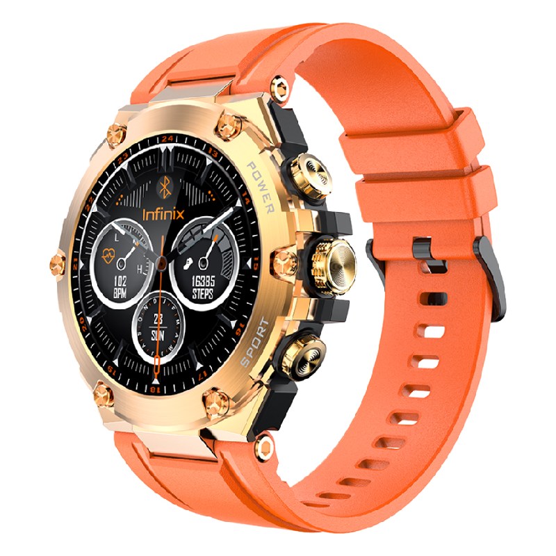 Infinix Watch 3GT Smart Watch, XW3GT - Gold