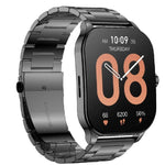Amazfit Pop 3S Smart Watch (Metal Strap) - Black