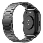 Amazfit Pop 3S Smart Watch (Metal Strap) - Black