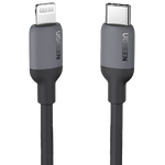 Ugreen USB-C to Lightning Cable Silicone 1M, 20304 - Black