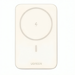 Ugreen 10000mAh Magnetic Wireless Power Bank 20W, PB561 - Beige