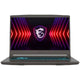 لابتوب MSI Thin 15 B13UCX للألعاب بمعالج Intel Core i7-13620H، 512GB SSD، 16GB RAM، كارت NVIDIA GeForce RTX 2050 4GB، شاشة 15.6 بوصة FHD - رمادي كوزموس