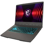 Msi Thin 15 B13UCX Gaming Laptop Intel Core i7-13620H, 512GB SSD, 16GB Ram, Nvida GeForce RTX 2050 4GB 15.6" Inch FHD - Cosmos Gray