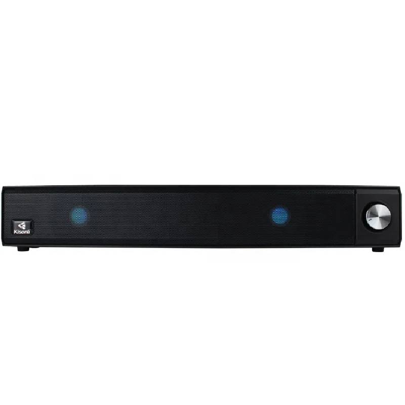 Kisonli 909 Wireless Bluetooth Speaker LED - Black