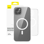 Baseus Magnetic Back Cover for Apple iPhone 14 & 13 - Clear