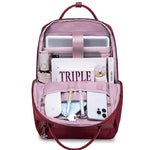 Chantria By Arctic Hunter Laptop Back Bag, CB00639 - Burgundy