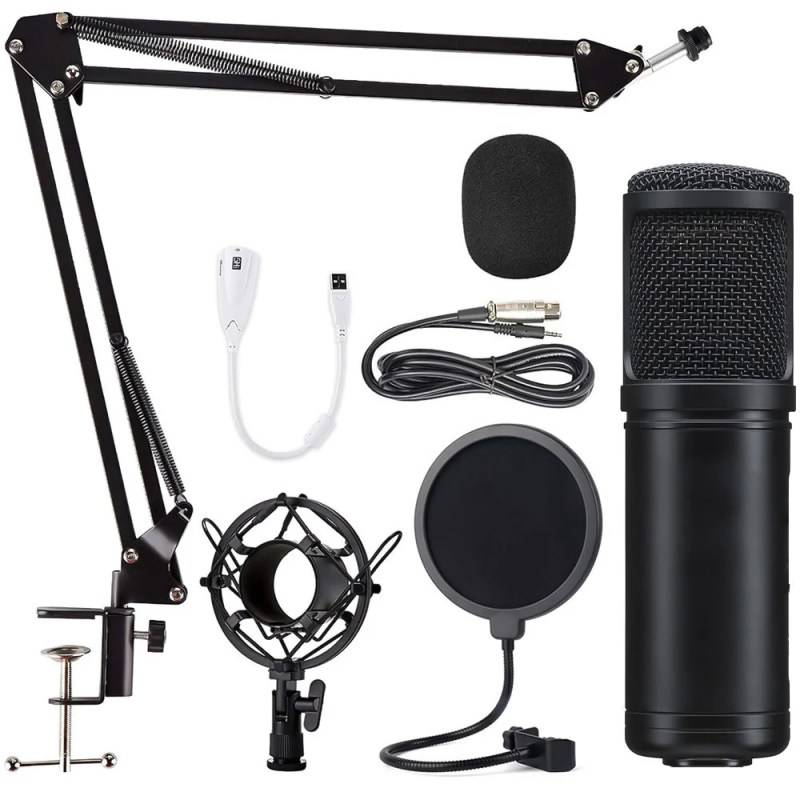 General M-11 Wired Microphone With Stand - Black