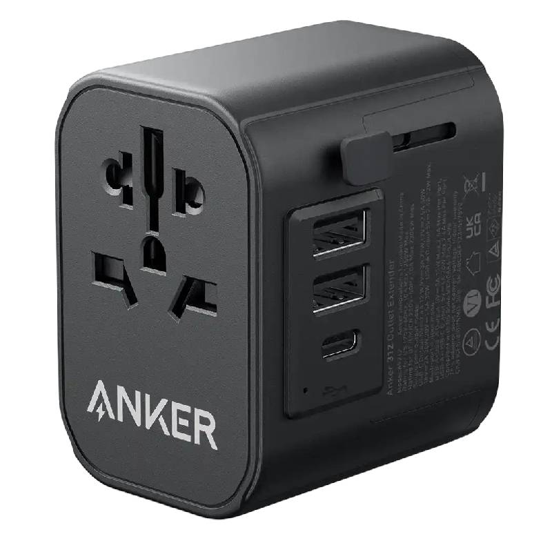 Anker Charger Home Adapetr 4 in 1 30W A9212K11 - Black