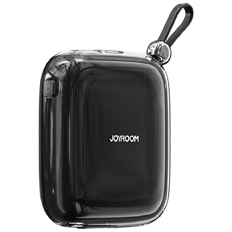 Joyroom JR-L003 Jelly Series 10000mAh 22.5W Power Bank with Lightning Cable - Black