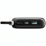 Joyroom JR-L003 Jelly Series 10000mAh 22.5W Power Bank with Lightning Cable - Black