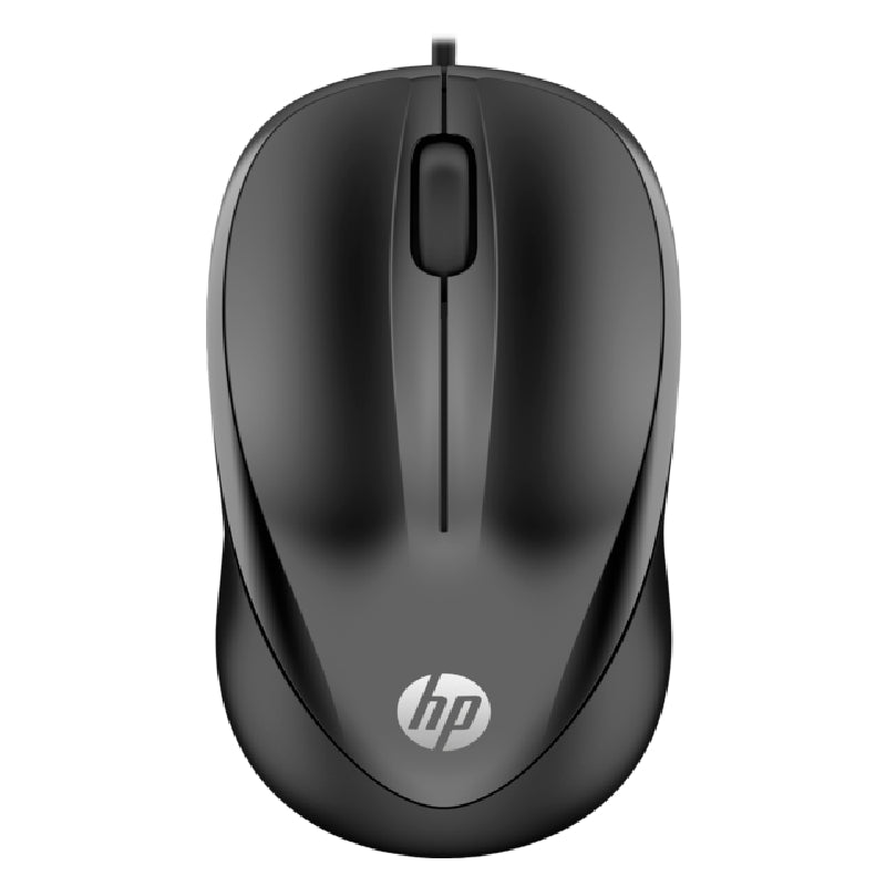 HP 1000 Wired Mouse - Black