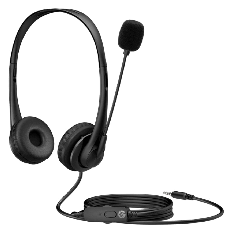 HP Stereo 3.5mm Headset G2 - Black