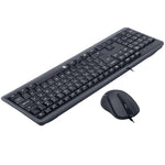 Redragon BS-7092 Wired Keyboard & Mouse - Black