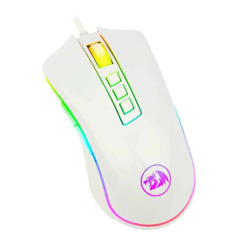 Redragon M711 Cobra Gaming Mouse - White