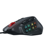 Redragon M811 Aatrox MMO RGB Gaming Mouse 15 Programmable - Black