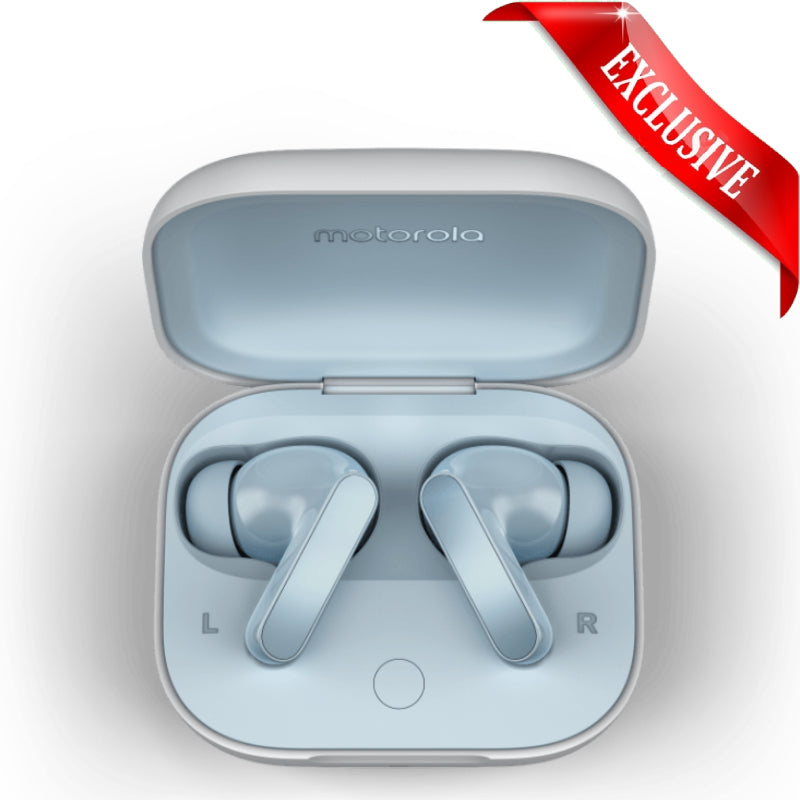 Motorola Buds XT2443-1 Wireless Earphones - Glacier Blue
