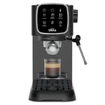 Arzum OKKA Solo Semi Automatic Espresso Machine, OKOO34/0400 - Black*Sliver