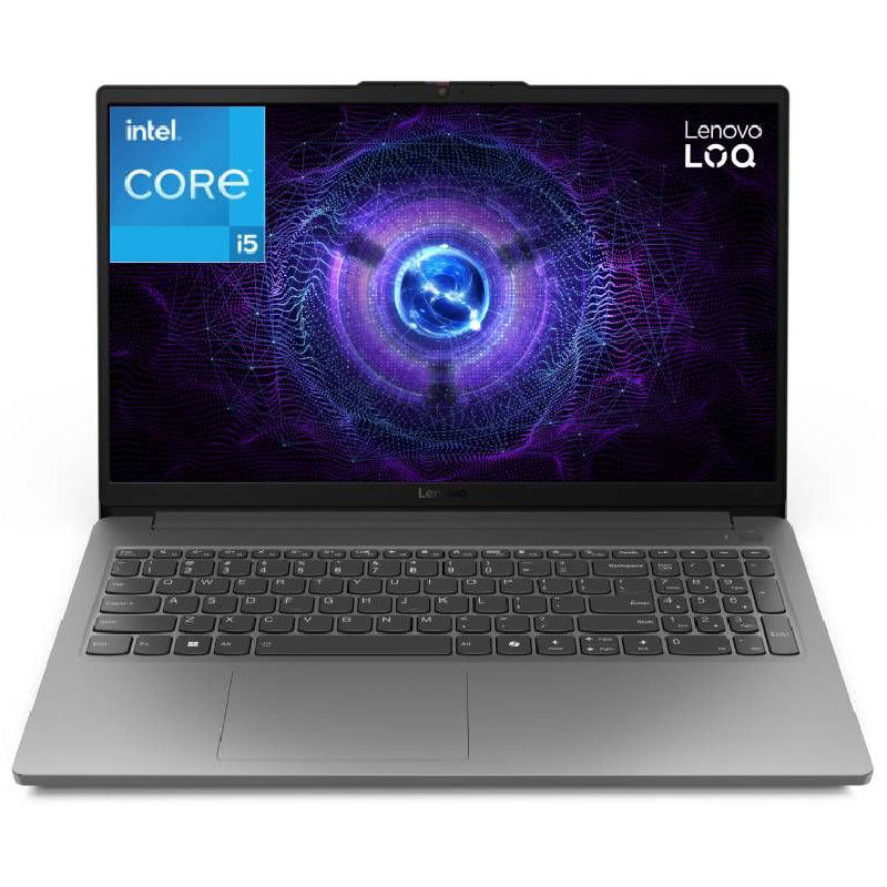 Lenovo LOQ 15IAX9E Laptop Intel® Core™ i5-12450HX, 16GB RAM, 512GB SSD, NVIDIA® GeForce RTX™ 3050 6GB, 15.6”FHD 144Hz, Windows 11 - Luna Grey