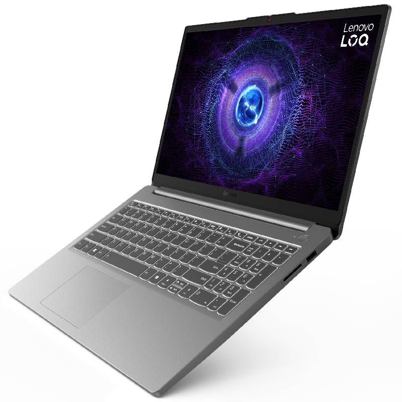 Lenovo LOQ 15IAX9E Laptop Intel® Core™ i5-12450HX, 16GB RAM, 512GB SSD, NVIDIA® GeForce RTX™ 3050 6GB, 15.6”FHD 144Hz, Windows 11 - Luna Grey