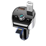 Joyroom JR-CL02 18W QC3.0 Fast Car Charger, BT 5.0, MP3 Music Player - Black