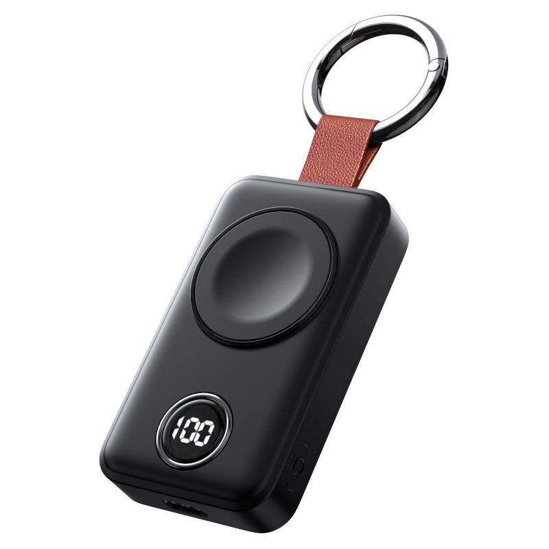 Joyroom JR-WQW01 2000mAh Portable Watch Wireless Charger - Black