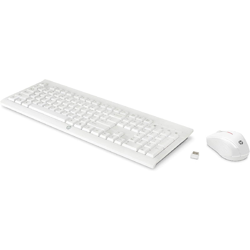 HP C2710 Wireless Keyboard & Mouse - White