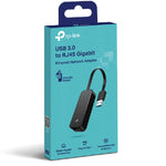 TP-Link UE306 USB 3.0 to Gigabit Ethernet Network Adapter switch - Black