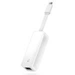 TP-Link UE300C USB Type-C to RJ45 Gigabit Ethernet Network Adapter - White