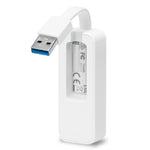 TP-Link UE300 USB 3.0 to Gigabit Ethernet Network Adapter switch - White