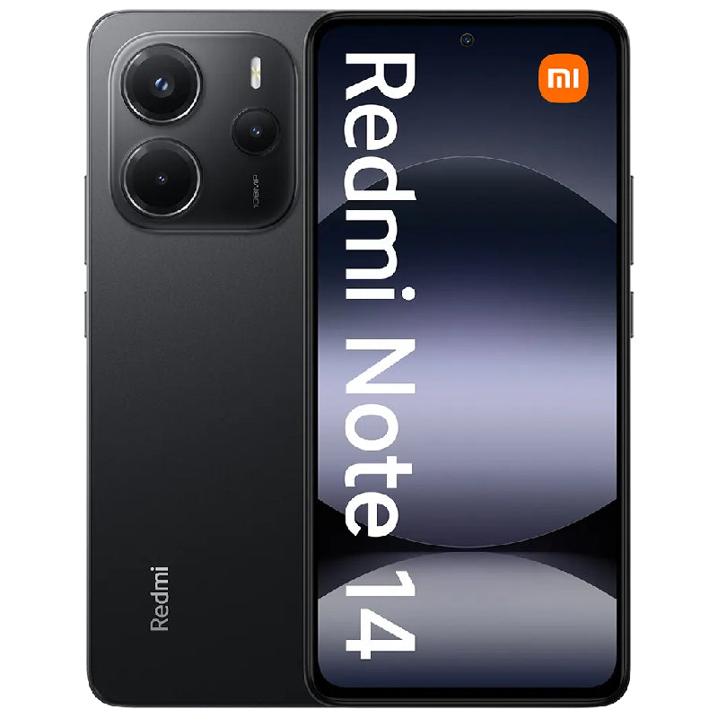 Xiaomi Redmi Note 14 6GB Ram, 128GB - Midnight Black