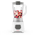 Moulinex Blender With Grinder and Chopper, 450 Watt, 1.5 Liter, LM2B3126 - White