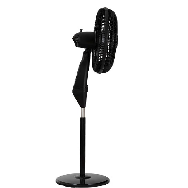 Tefal Silence Force Stand Fan with Remote Control, 16 Inch, 3 Speeds, VG4130EE - Black