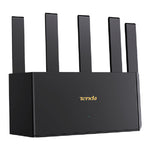 Tenda TX2L Pro AX1500 Dual Band Gigabit Wi-Fi 6 Router, 4 Ports, 5 Antenna, 10/100Mbps - Black