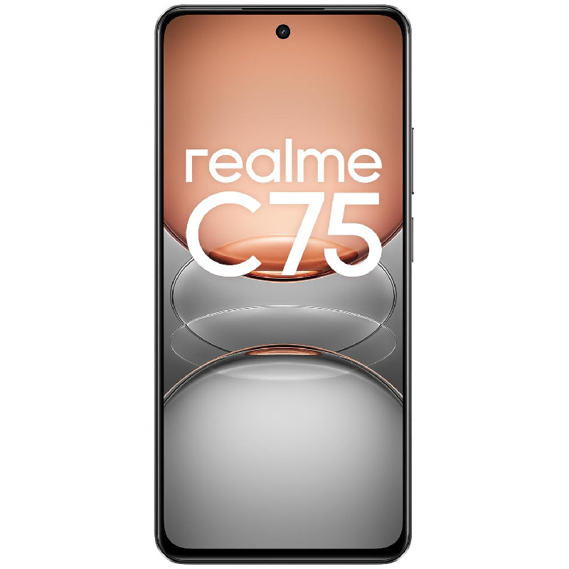 Realme C75 8GB Ram, 128GB - Storm Black