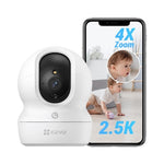 EZVIZ CP1 Pro Wi-Fi Indoor Security Camera 2K+, 4MP - White