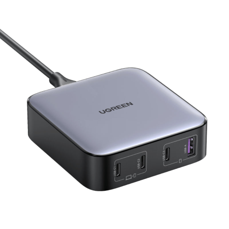 Ugreen CD328 Nexode 4-Port PD Gan Fast Charger 100w Desktop - Black