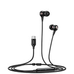 Ugreen EP103 Wired Earphones With Type-C Connector - Black