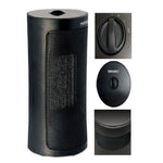 Media Tech Ceramic Heater, 1500 Watt, MT-002 - Black