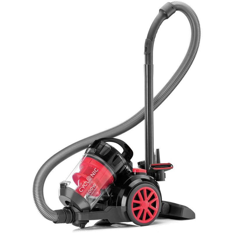 Black & Decker Vacuum Cleaner, 1600 Watt, VM1680-B5 - Red