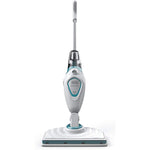 Black&Decker Steam Mop EPP, 1300 Watt, 250 ml , FSM1605 - White x Blue