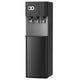 Ido Water Dispenser With Refrigerator 3 Taps (Cold Hot Lukewarm) WD201FC-BK