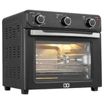 IDO Electric Air Fryer With Oven and Grill, 28 Litres, 1600 Watts, TOAF28-BK - Black
