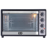 IDo Electric Oven, 50 Liters, with Grill and Fan, 2000 Watt, TO50SG-BK - Black