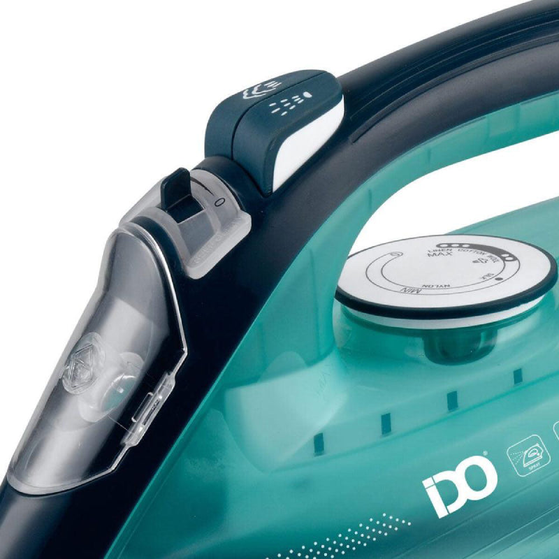 IDO Steam Iron, 2200 Watt, Ceramic Soleplate, SI2200-MGR - Green
