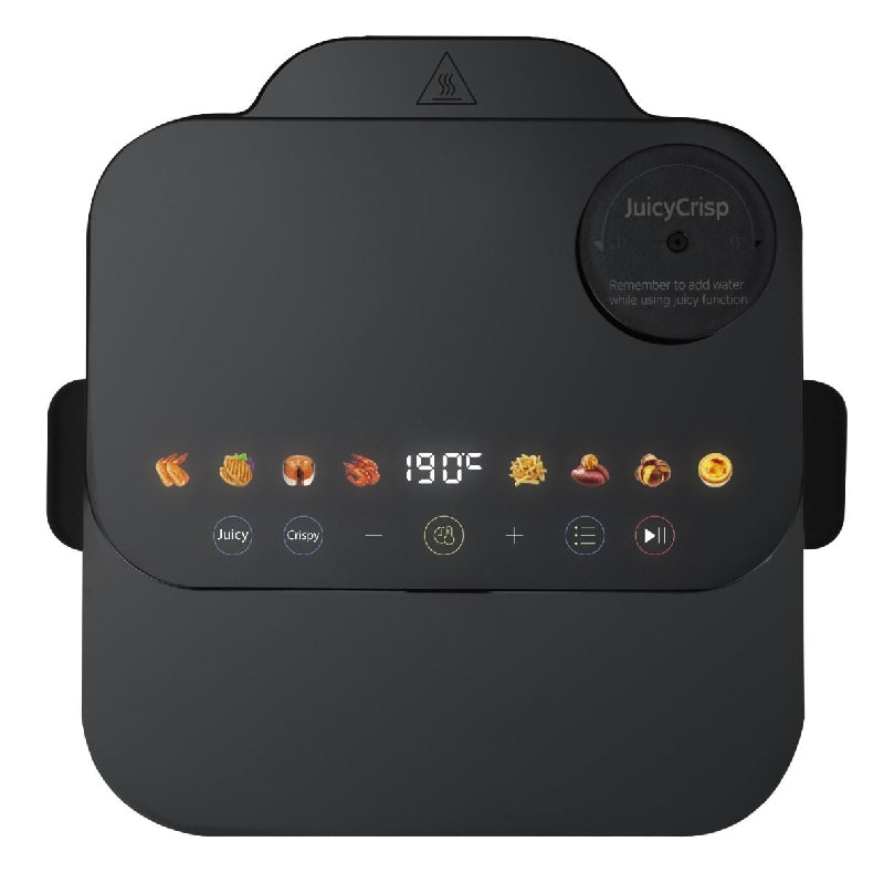 Fresh Air Fryer, 1500W, 7 Liter, Digital, Steam Cooking Function, FAF-D1500GM - Black