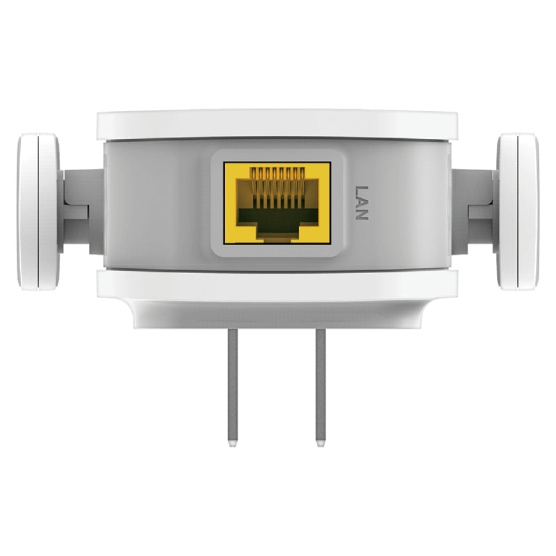 D-Link AC750 Plus WiFi Range Extender, Dual Band, 433 Mbps, DAP-1530 - White 