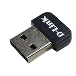 D-Link Wireless AX300 WI-FI 6 Nano USB Adapter, DWA-X131 - Black 