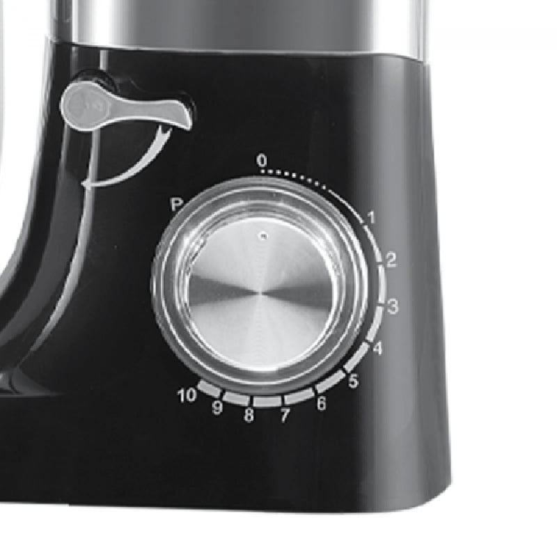 Mienta Platinum Plus Stand Mixer, 5.5 Liter, 1300 Watt, KM38332A - Black