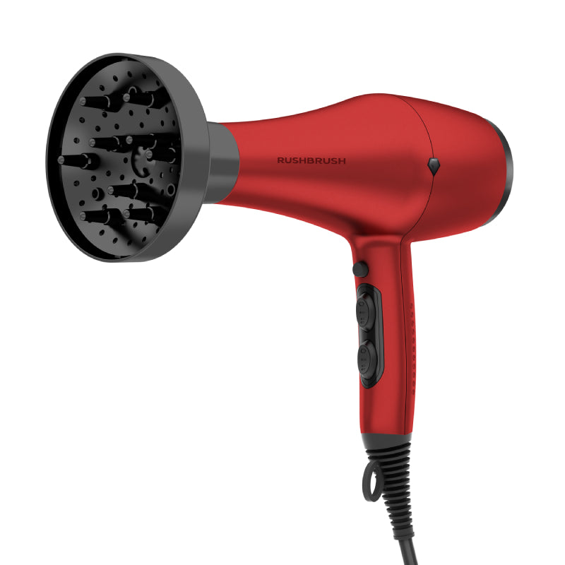 Rush Brush D3K Hair Dryer 3000 Watt - Red