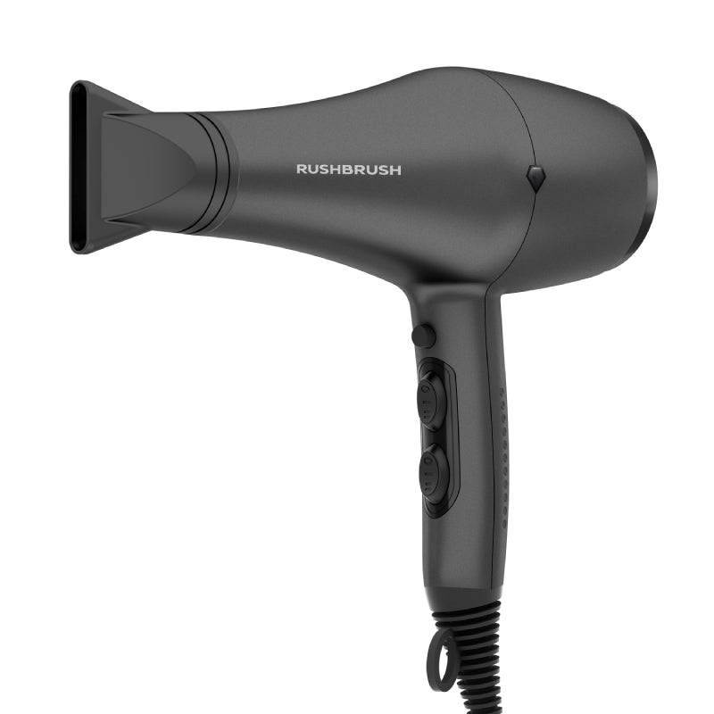 Rush Brush D3K Hair Dryer 3000 Watt - Black